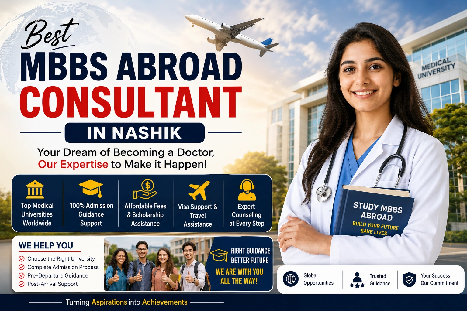Best MBBS Abroad Consultant in Nashik