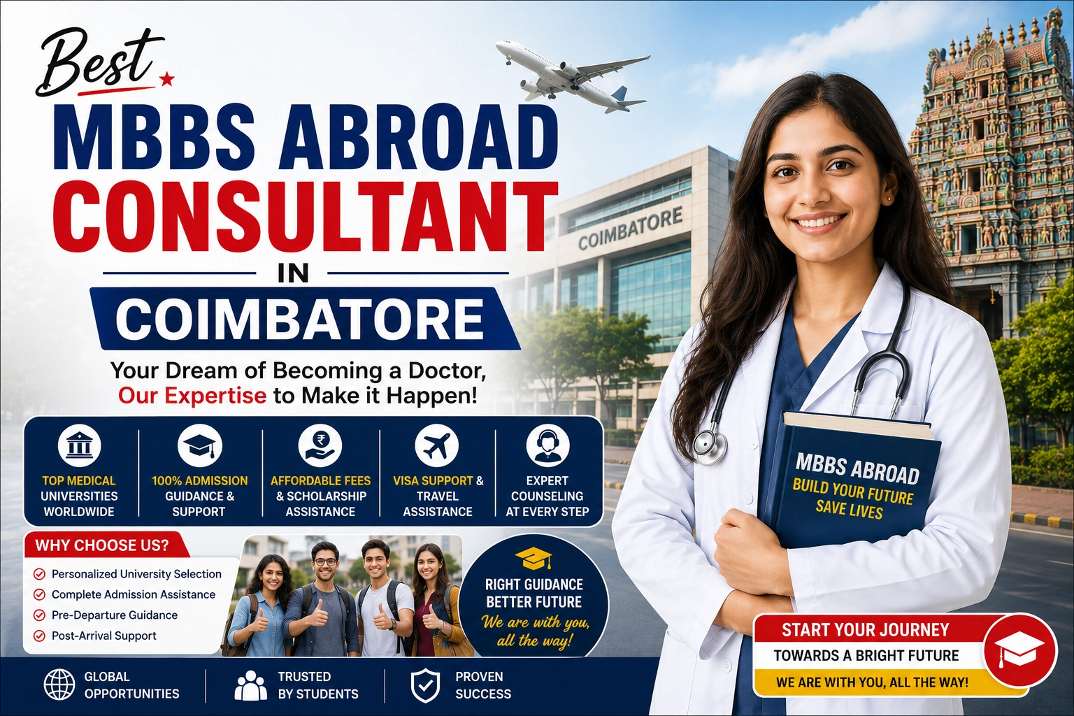 Best MBBS Abroad Consultant in Coimbatore
