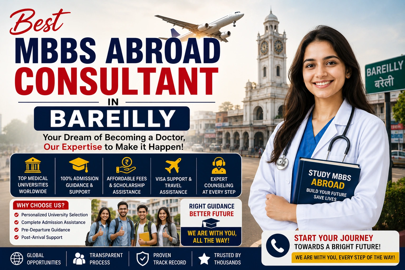 Best MBBS Abroad Consultant in Bareilly