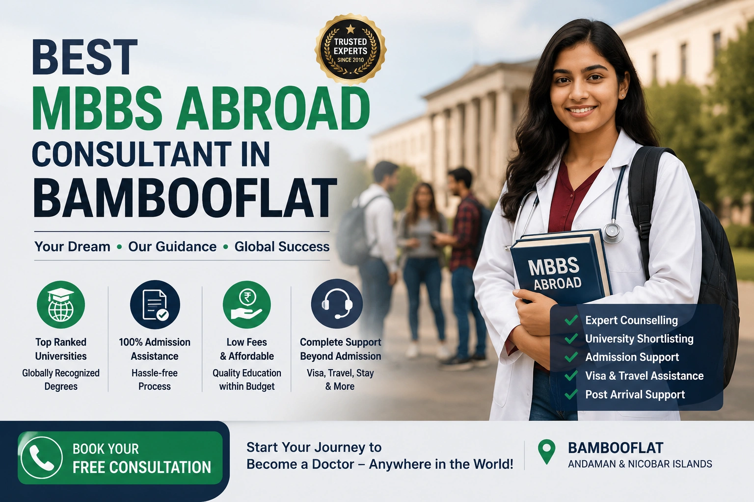 Best MBBS Abroad Consultant in Bambooflat