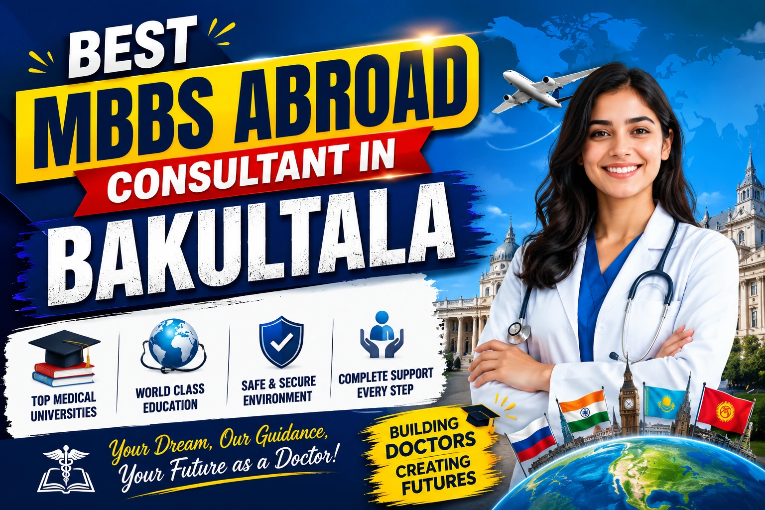 Best MBBS Abroad Consultant in Bakultala