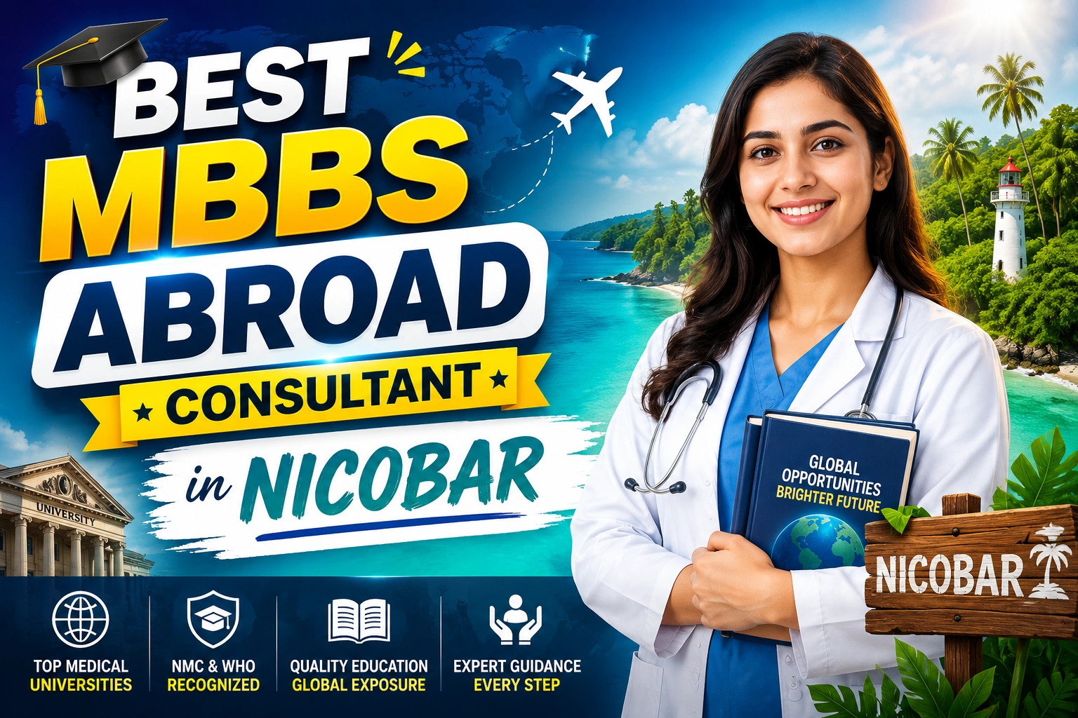 Best MBBS Abroad Consultant in Nicobar