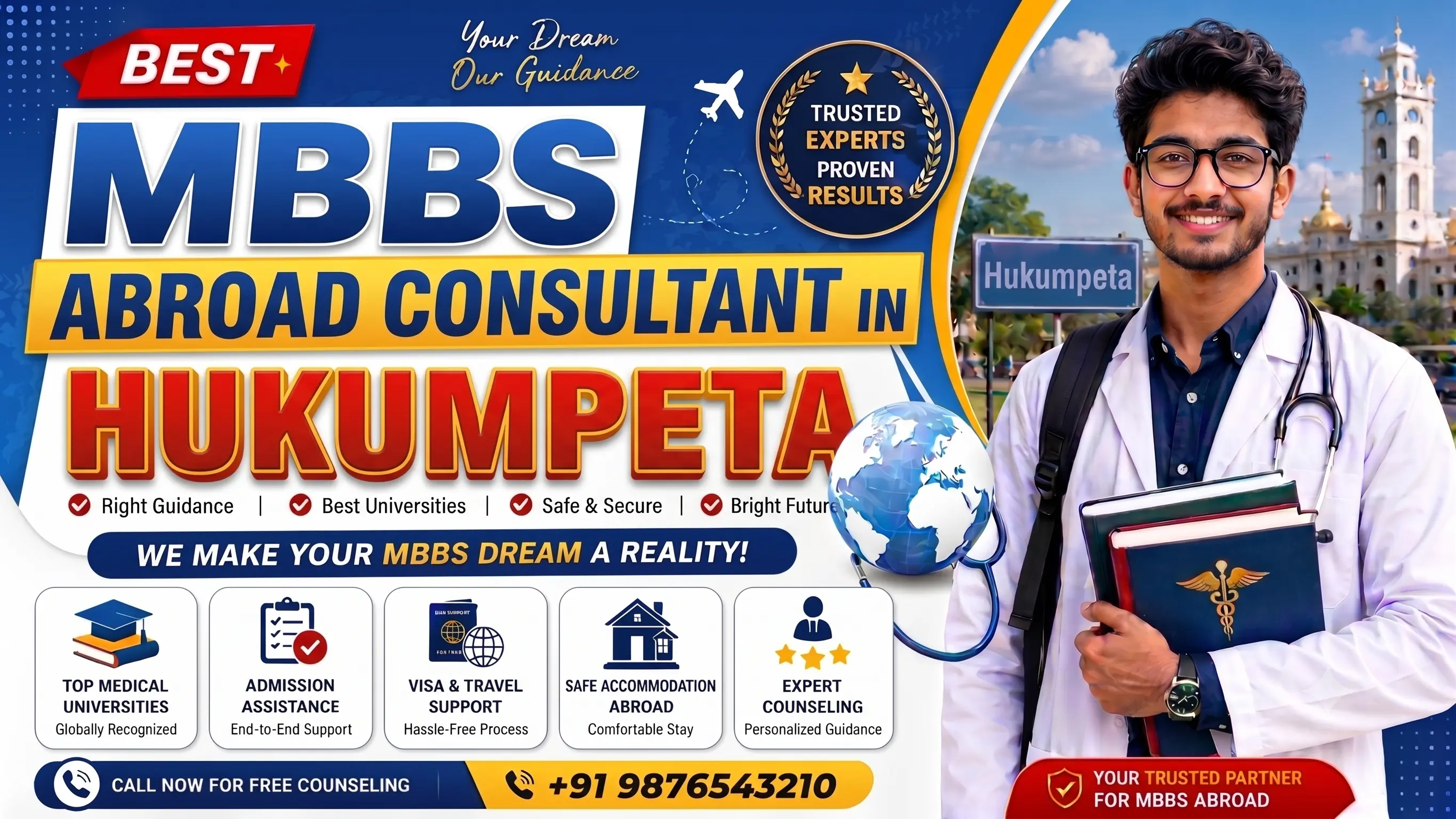 Best MBBS Abroad Consultancies in Hukumpeta