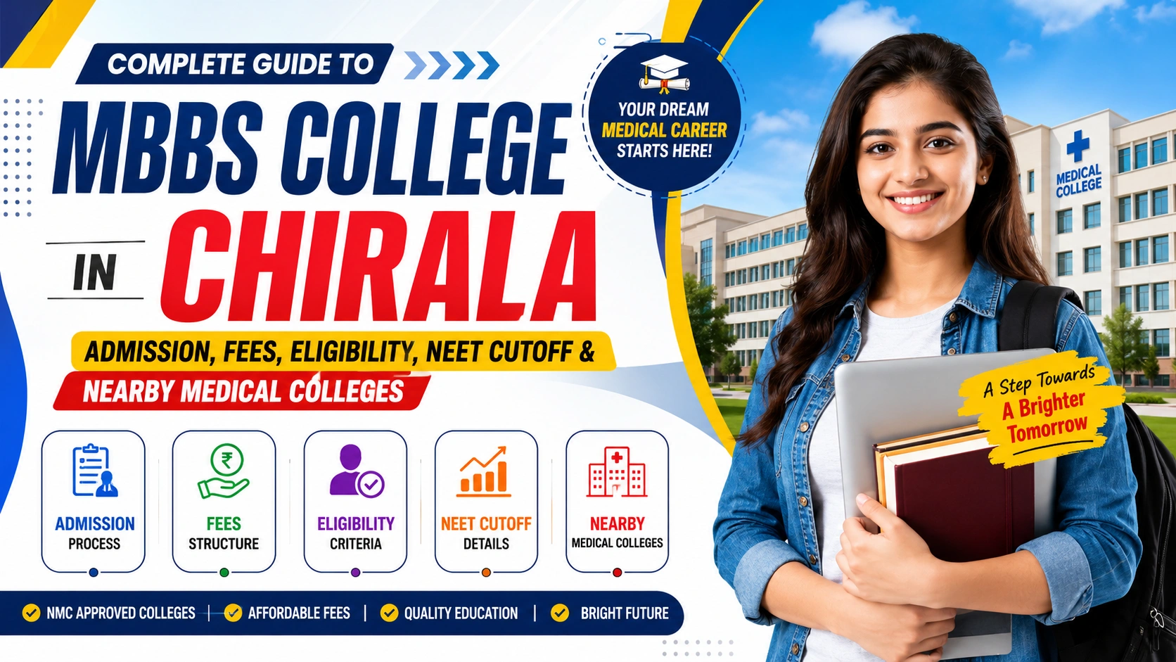MBBS College in Chidiga: Admission, Fees, Eligibility, NEET Cutoff & Nearby Medical Colleges