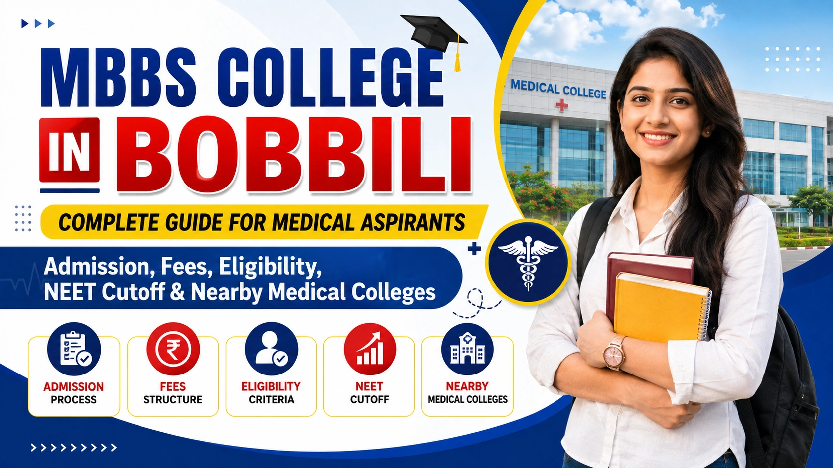 MBBS College in Bobbili: Admission, Fees, Eligibility, NEET Cutoff & Nearby Medical Colleges