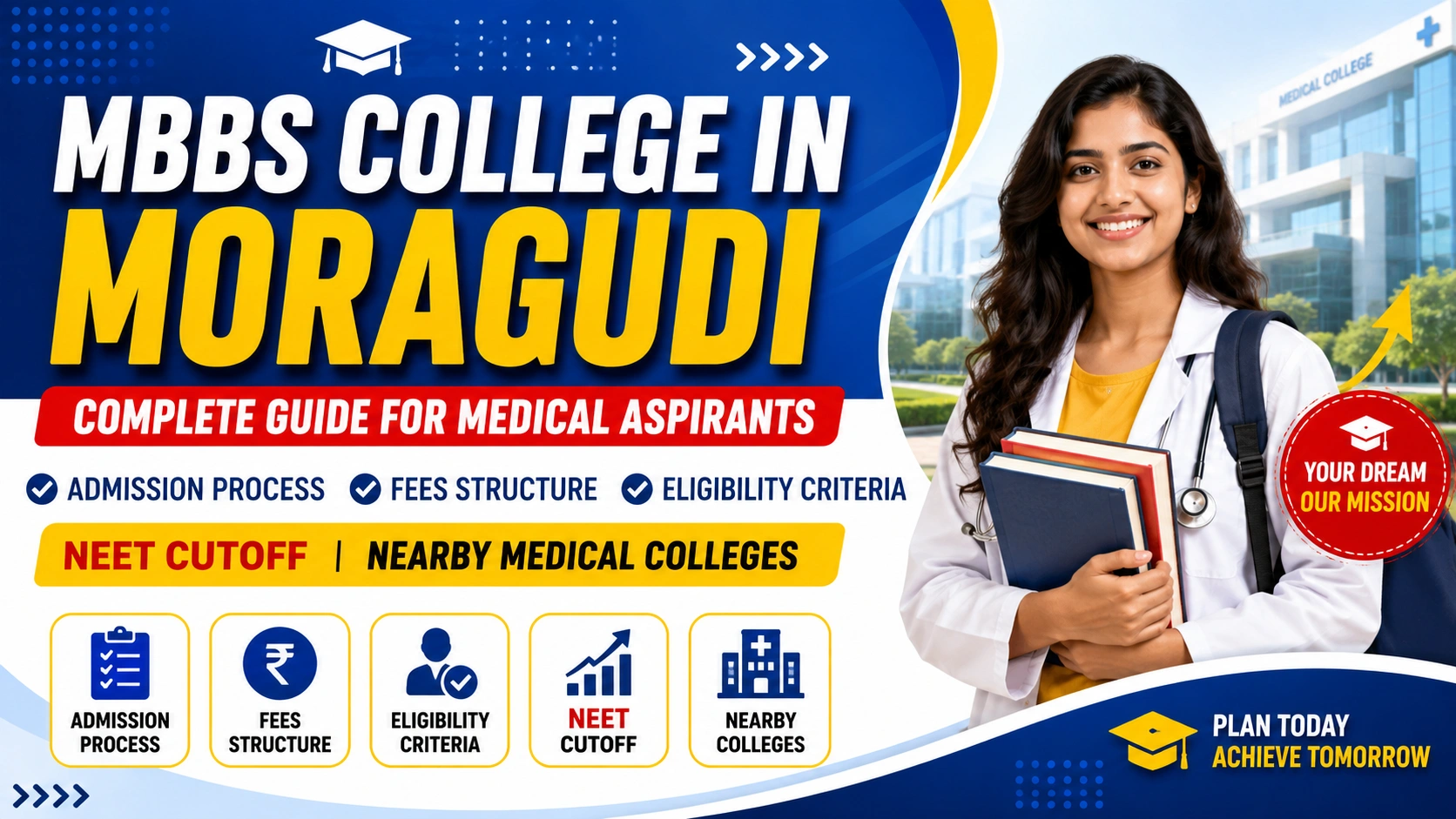 MBBS College in Moragudi: Admission, Fees, Eligibility, NEET Cutoff & Nearby Medical Colleges
