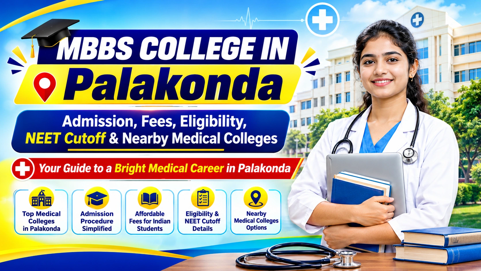 MBBS College in Palakonda: Admission, Fees, Eligibility, NEET Cutoff & Nearby Medical Colleges