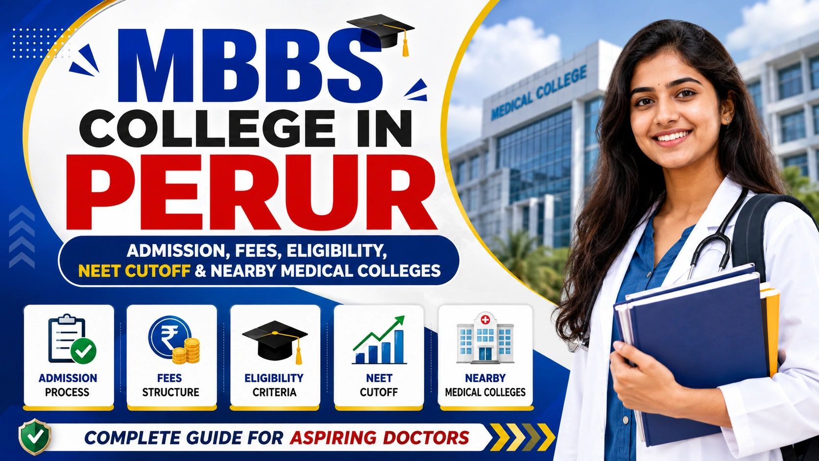 MBBS College in Perur: Admission, Fees, Eligibility, NEET Cutoff & Nearby Medical Colleges