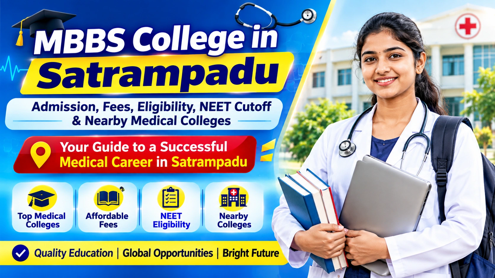 MBBS College in Satrampadu: Admission, Fees, Eligibility, NEET Cutoff & Nearby Medical Colleges